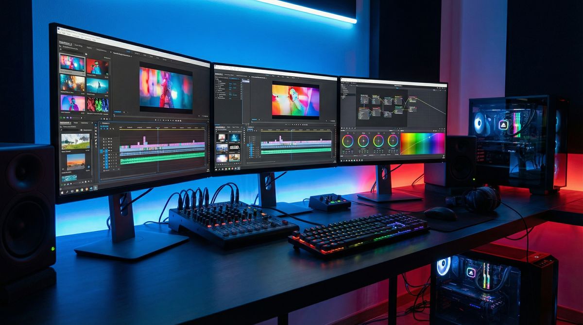 51动漫-专业视频剪辑工作台展示